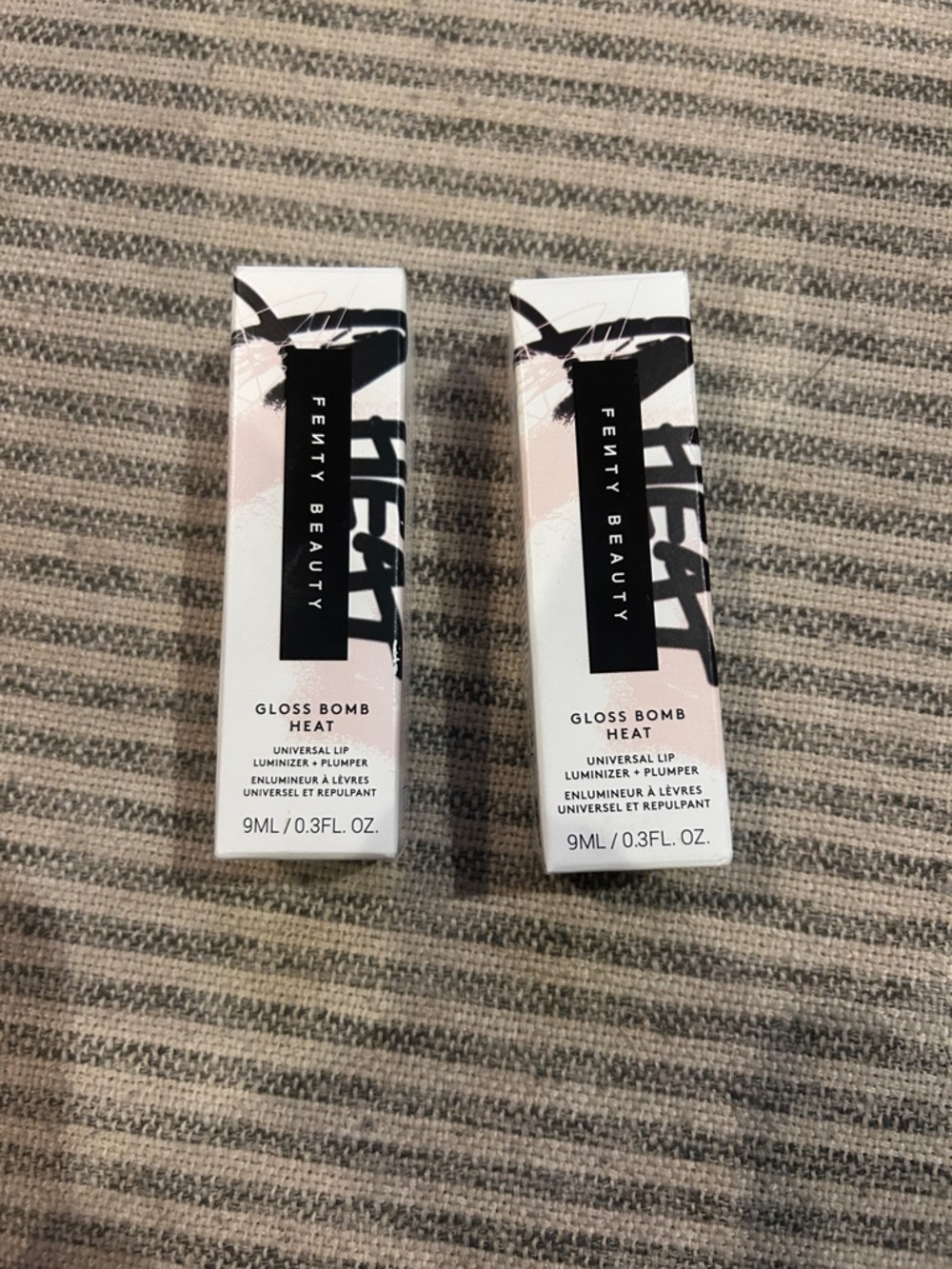 NEW fenty beauty gloss bomb heat 2 pack!!